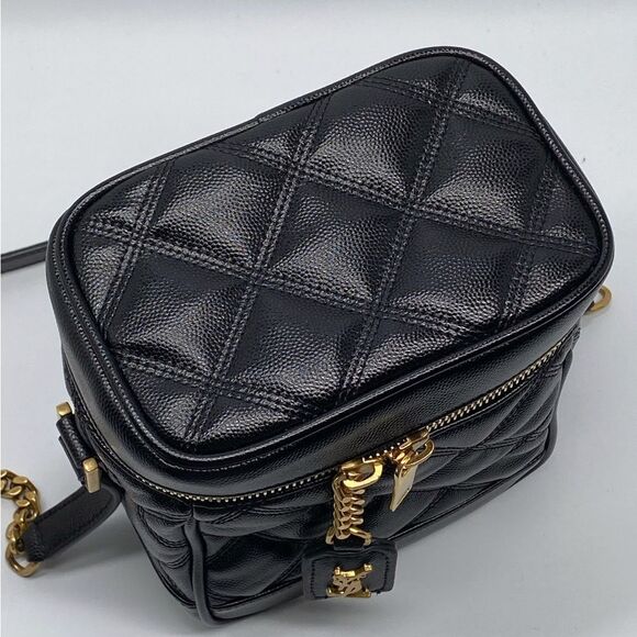 Saint Laurent 80S Vanity Crossbody Bag in Quilted Grained Leather - Picture 7 of 15
